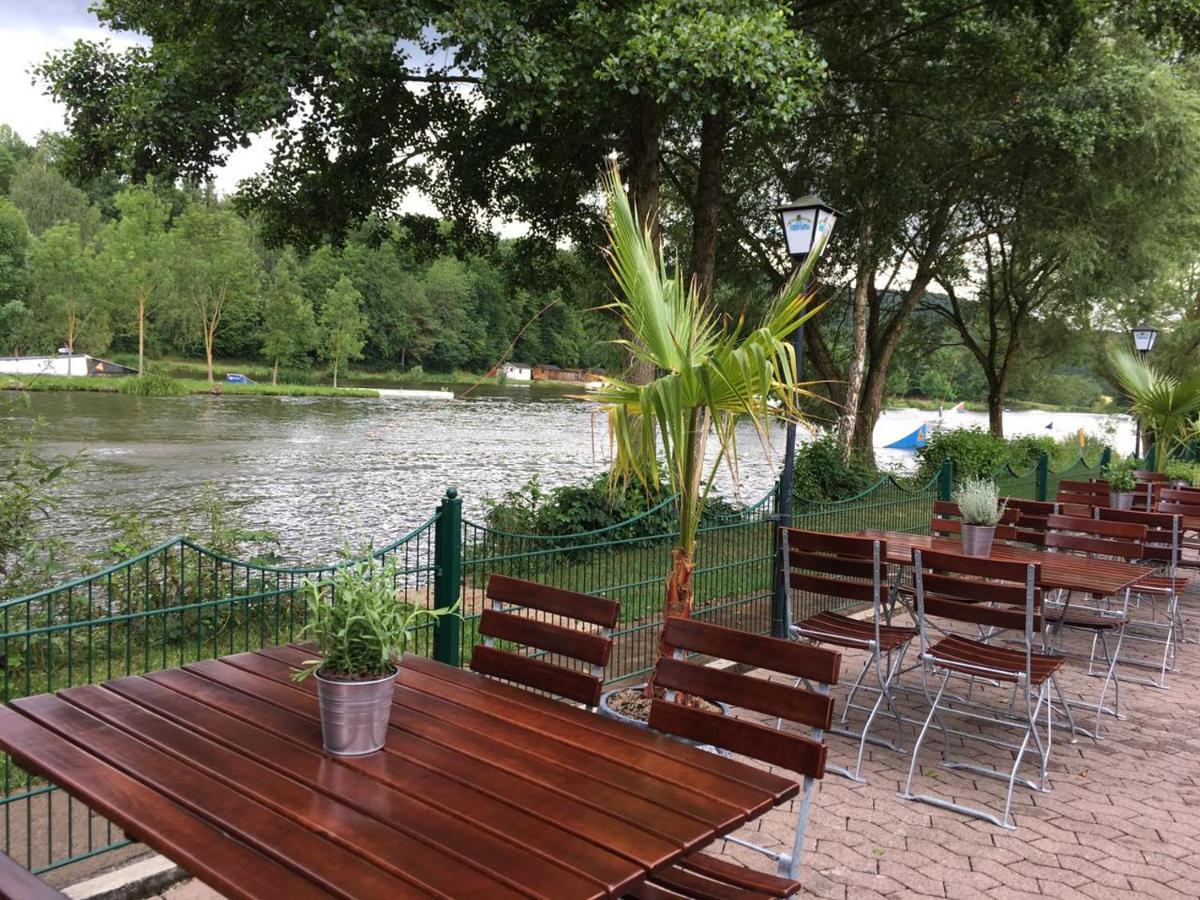 Brauhaus Am See Oberthulba Buitenkant foto