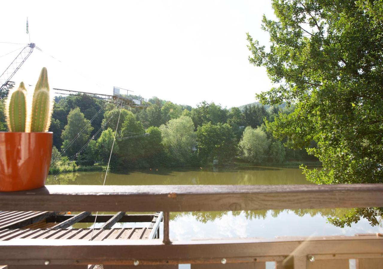 Brauhaus Am See Oberthulba Buitenkant foto