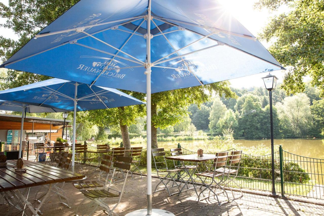 Brauhaus Am See Oberthulba Buitenkant foto
