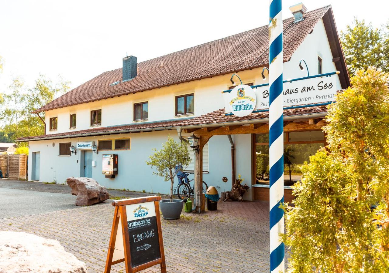 Brauhaus Am See Oberthulba Buitenkant foto