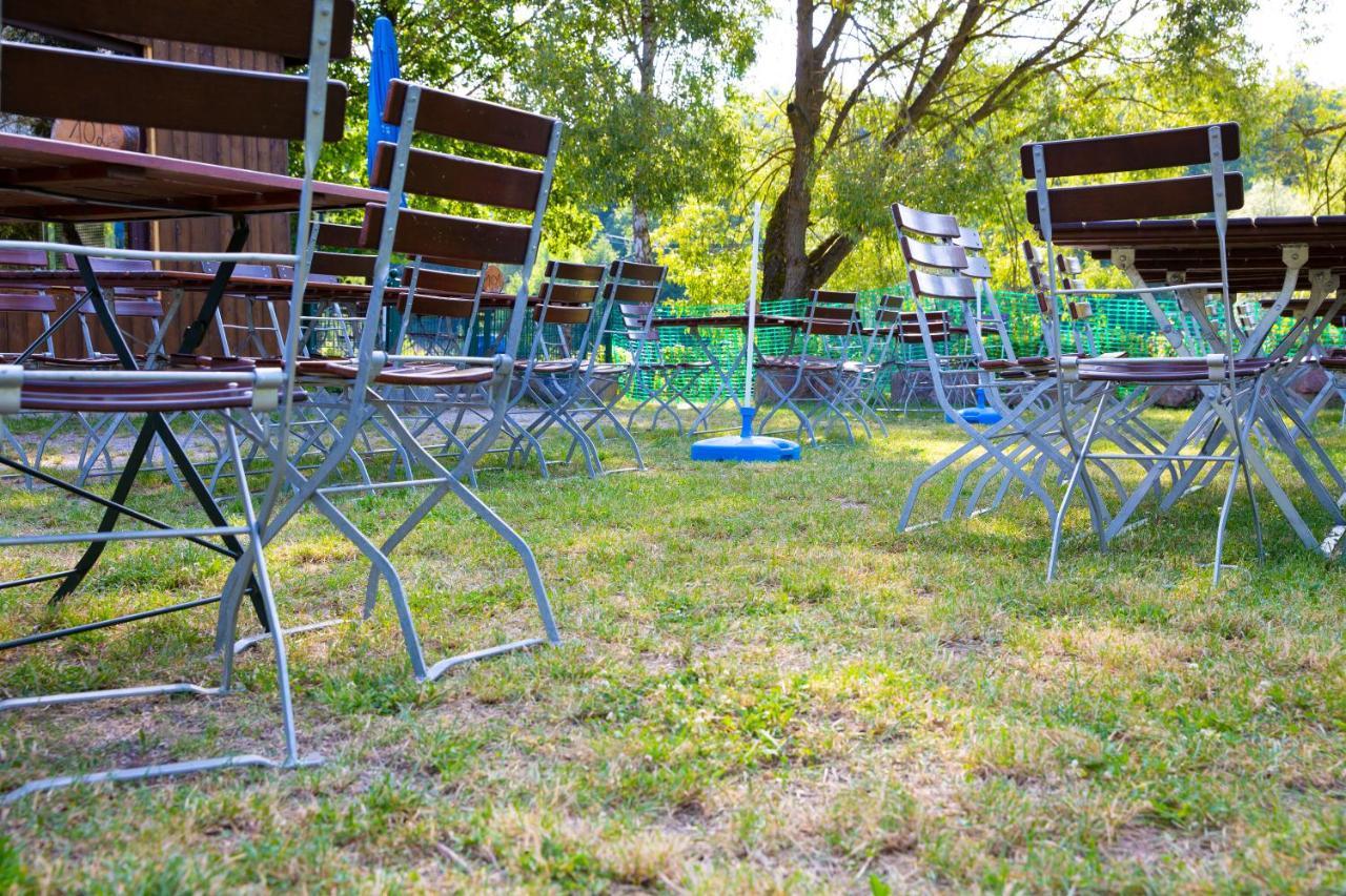 Brauhaus Am See Oberthulba Buitenkant foto